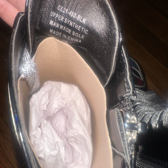 Dolls Kill Club Exx Midnight Invade UR Space Combat Boots NWOB size 6 Deadstock - Picture 9 of 16